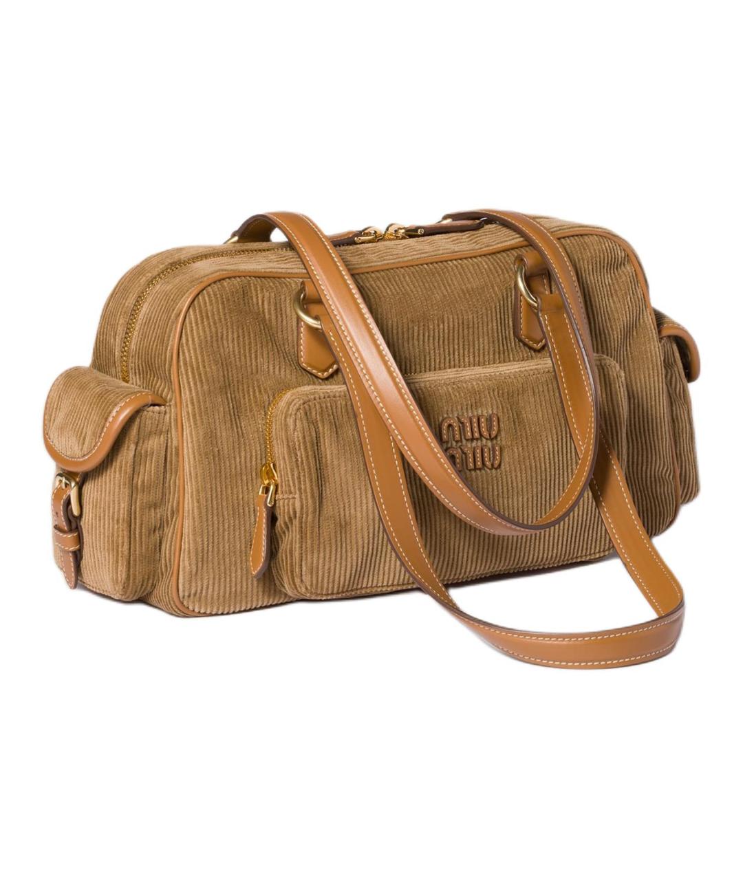 MIU MIU Коричневая сумка через плечо, фото 2