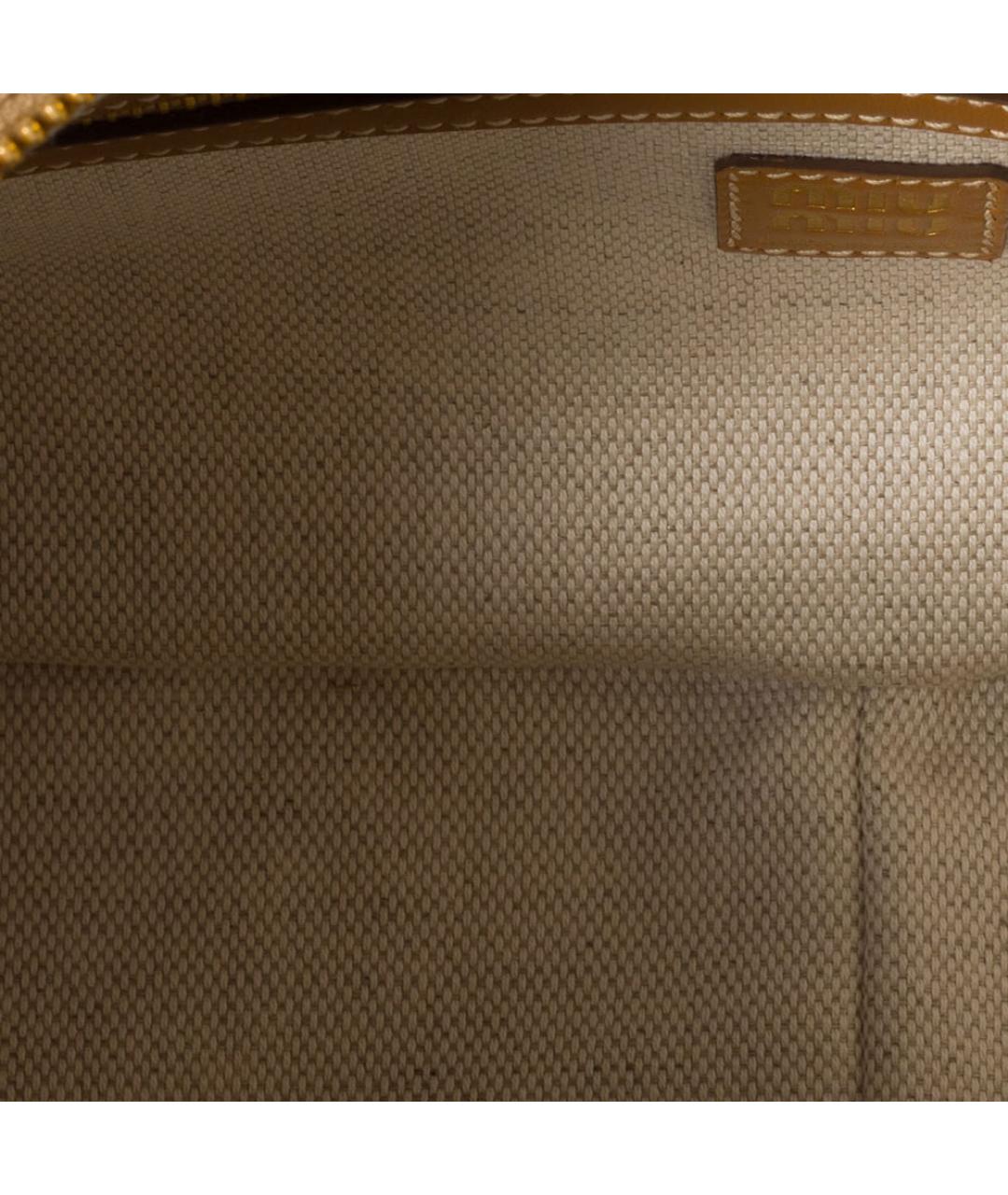 MIU MIU Коричневая сумка через плечо, фото 5