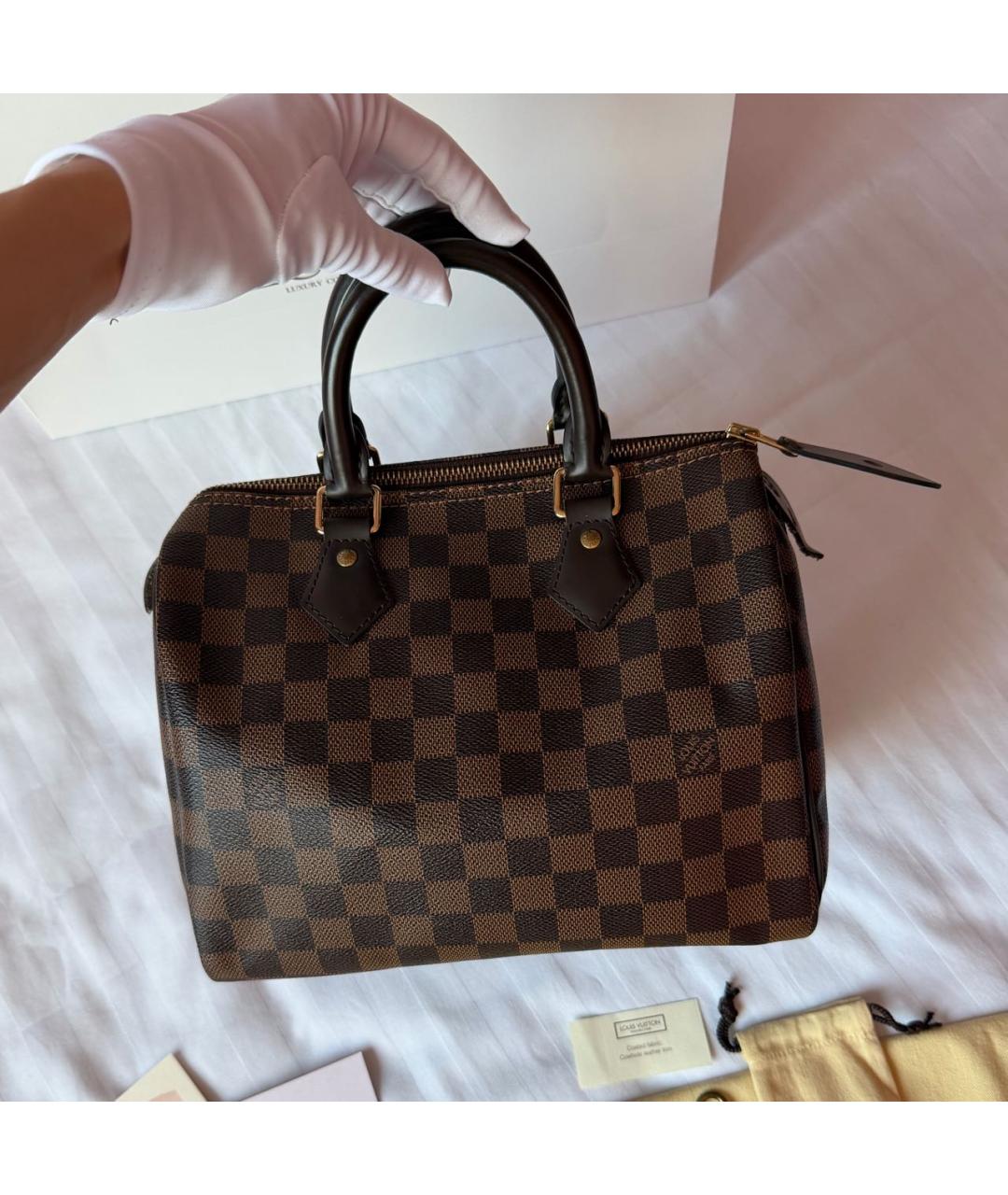 LOUIS VUITTON Коричневая сумка тоут, фото 2