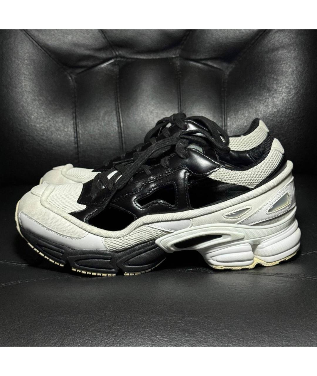 ADIDAS X RAF SIMONS Белые текстильные кроссовки, фото 3