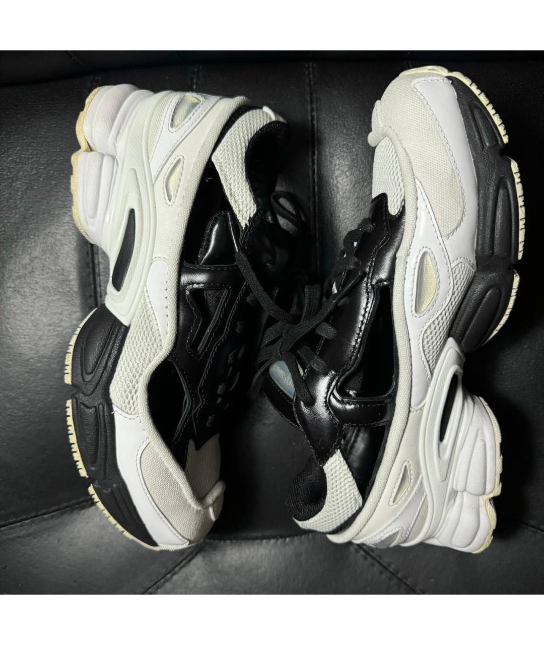 ADIDAS X RAF SIMONS Белые текстильные кроссовки, фото 4