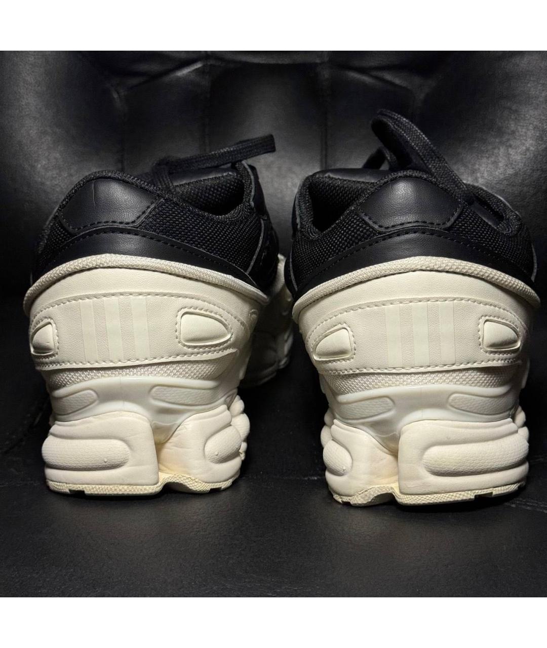 ADIDAS X RAF SIMONS Белые текстильные низкие кроссовки / кеды, фото 2