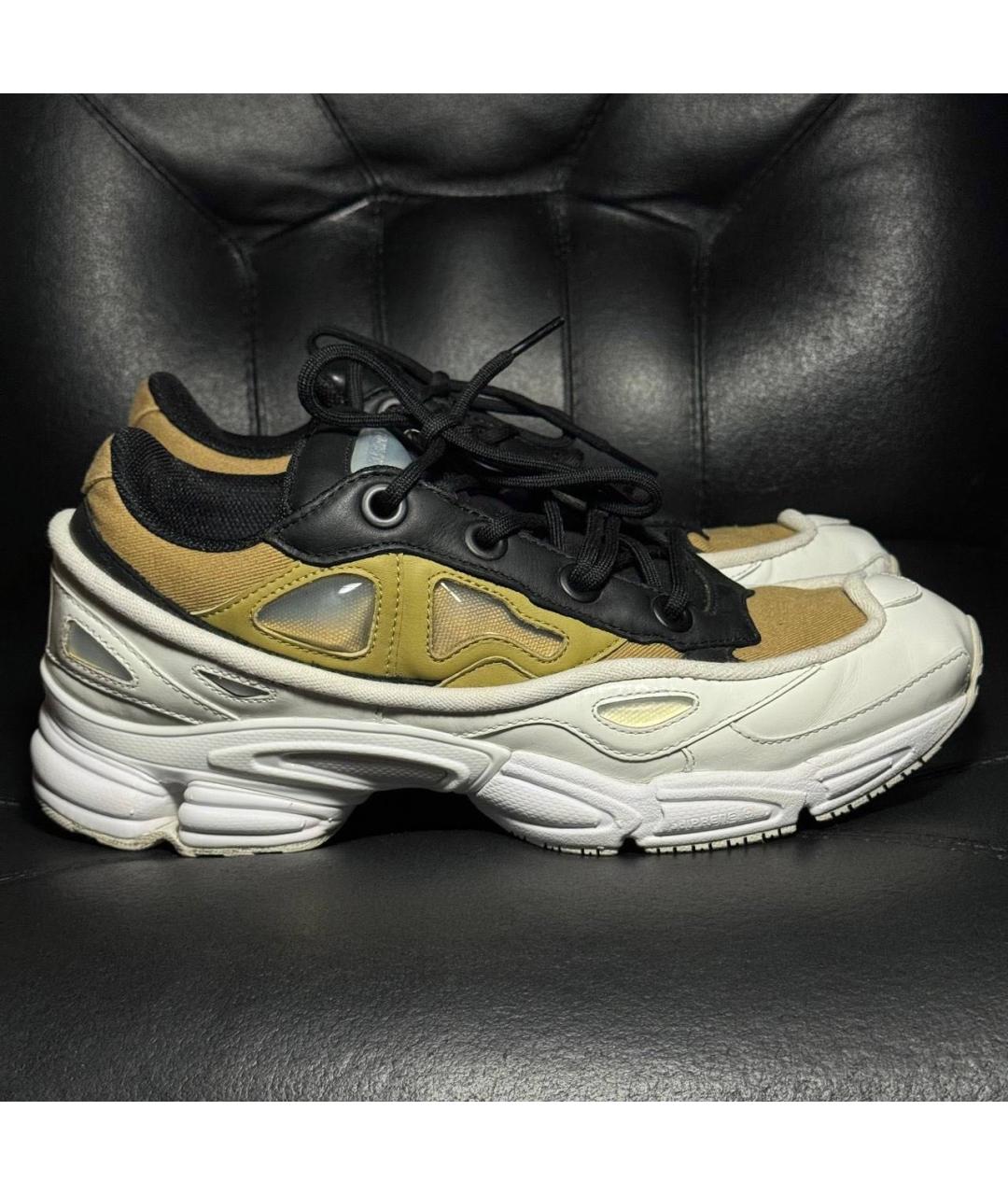 ADIDAS X RAF SIMONS Мульти кожаные низкие кроссовки / кеды, фото 9