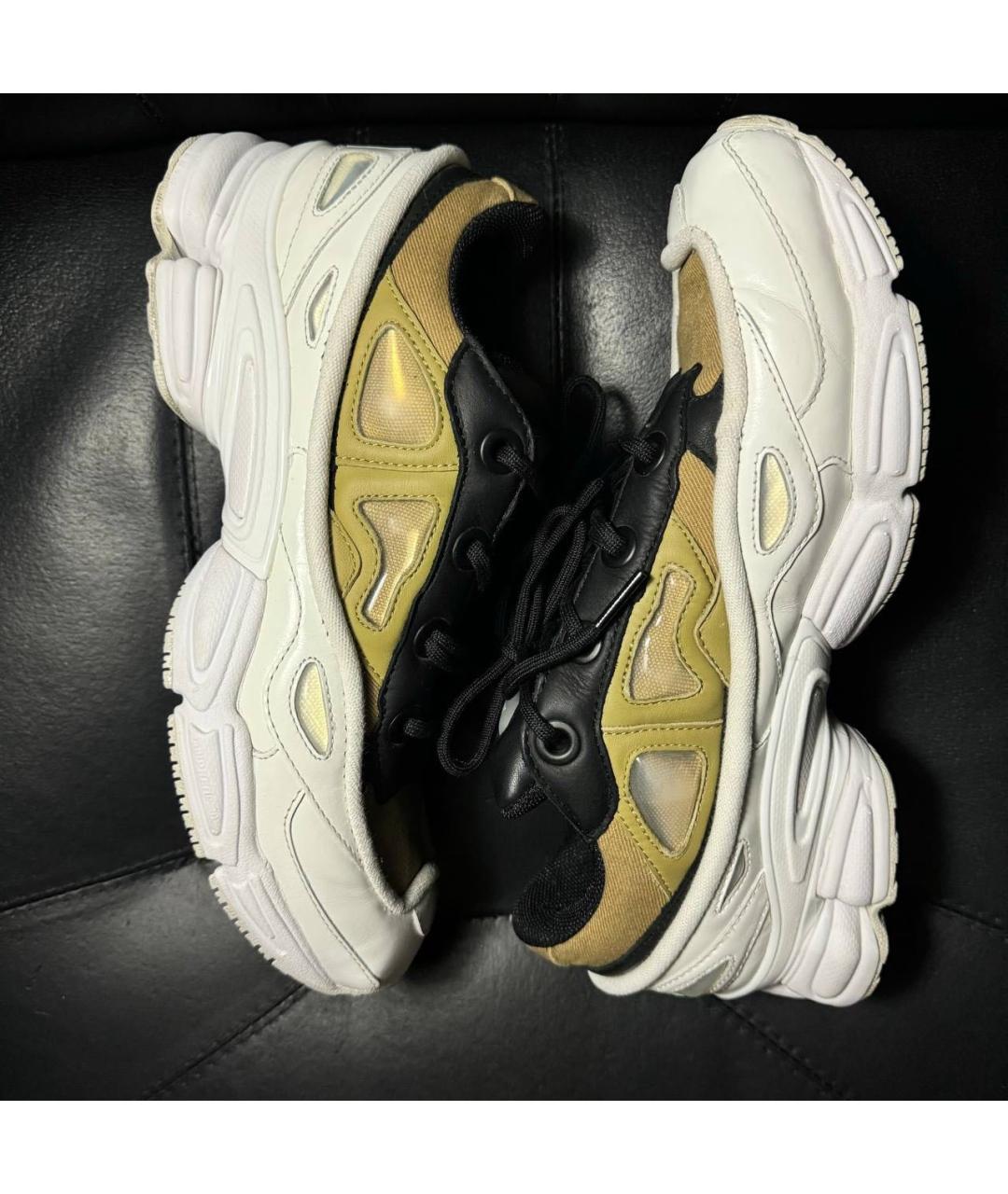 ADIDAS X RAF SIMONS Мульти кожаные низкие кроссовки / кеды, фото 3