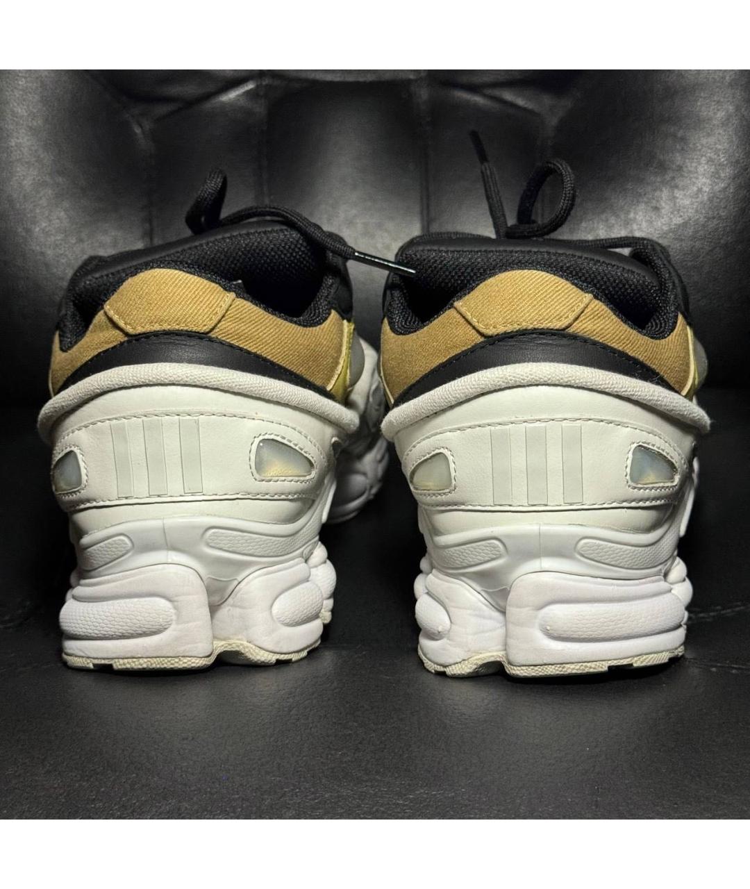 ADIDAS X RAF SIMONS Мульти кожаные низкие кроссовки / кеды, фото 2