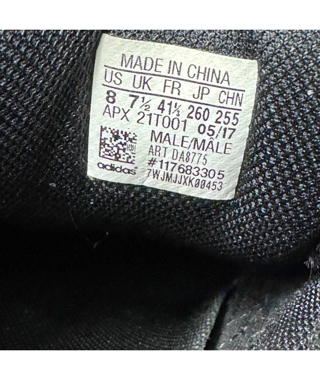 ADIDAS X RAF SIMONS Красные кожаные низкие кроссовки / кеды, фото 8