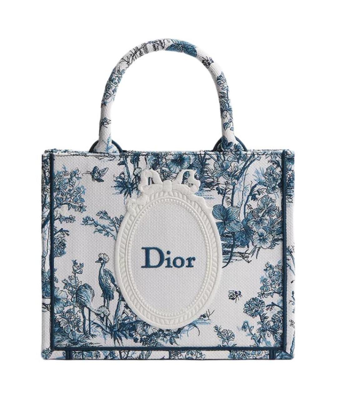 CHRISTIAN DIOR Голубая сумка через плечо, фото 1