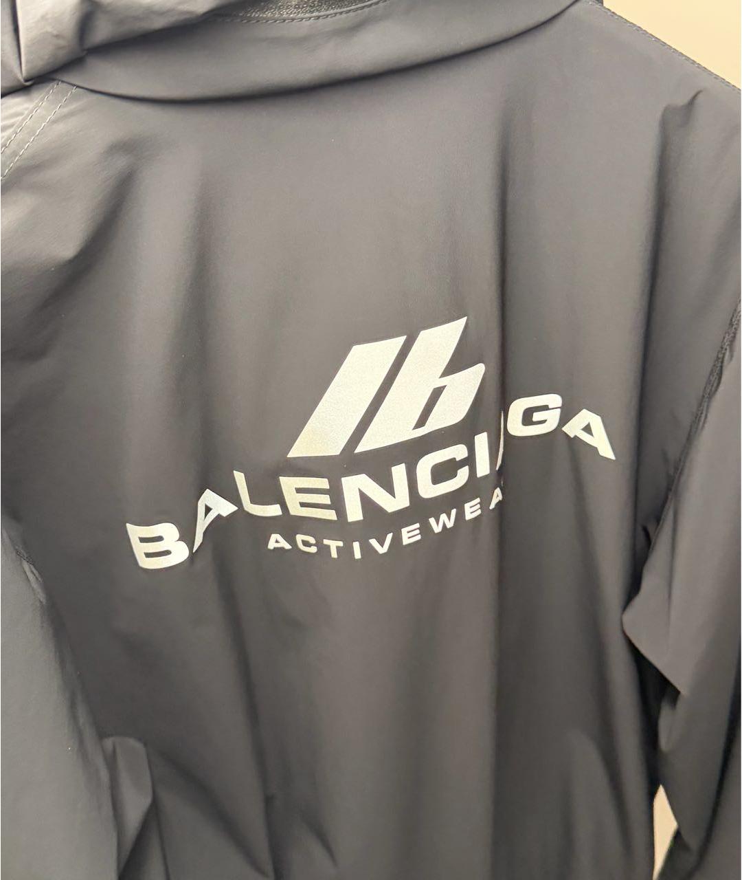 BALENCIAGA Черная куртка, фото 5