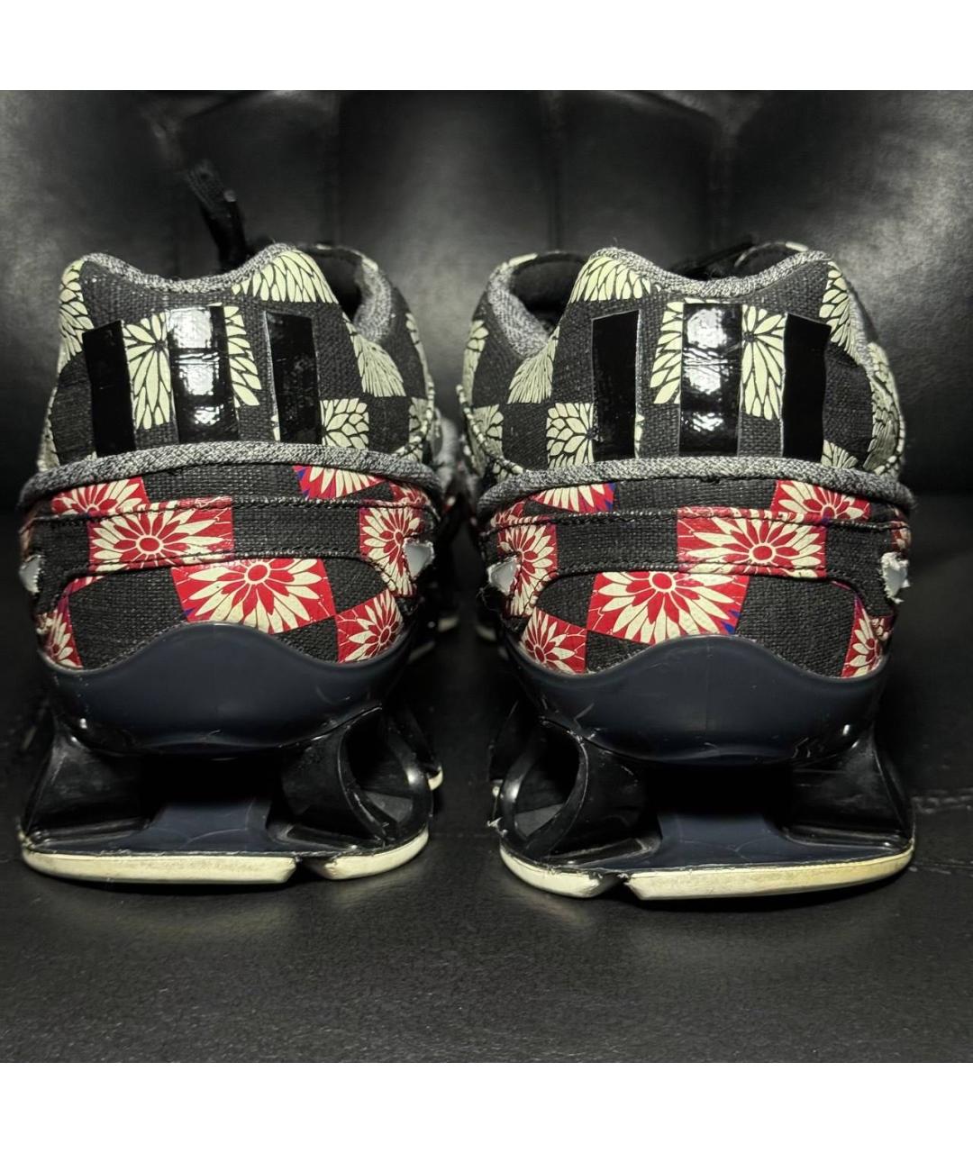 ADIDAS X RAF SIMONS Черные текстильные низкие кроссовки / кеды, фото 2