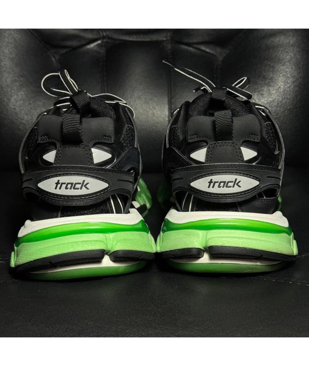 BALENCIAGA Черные текстильные кроссовки, фото 2