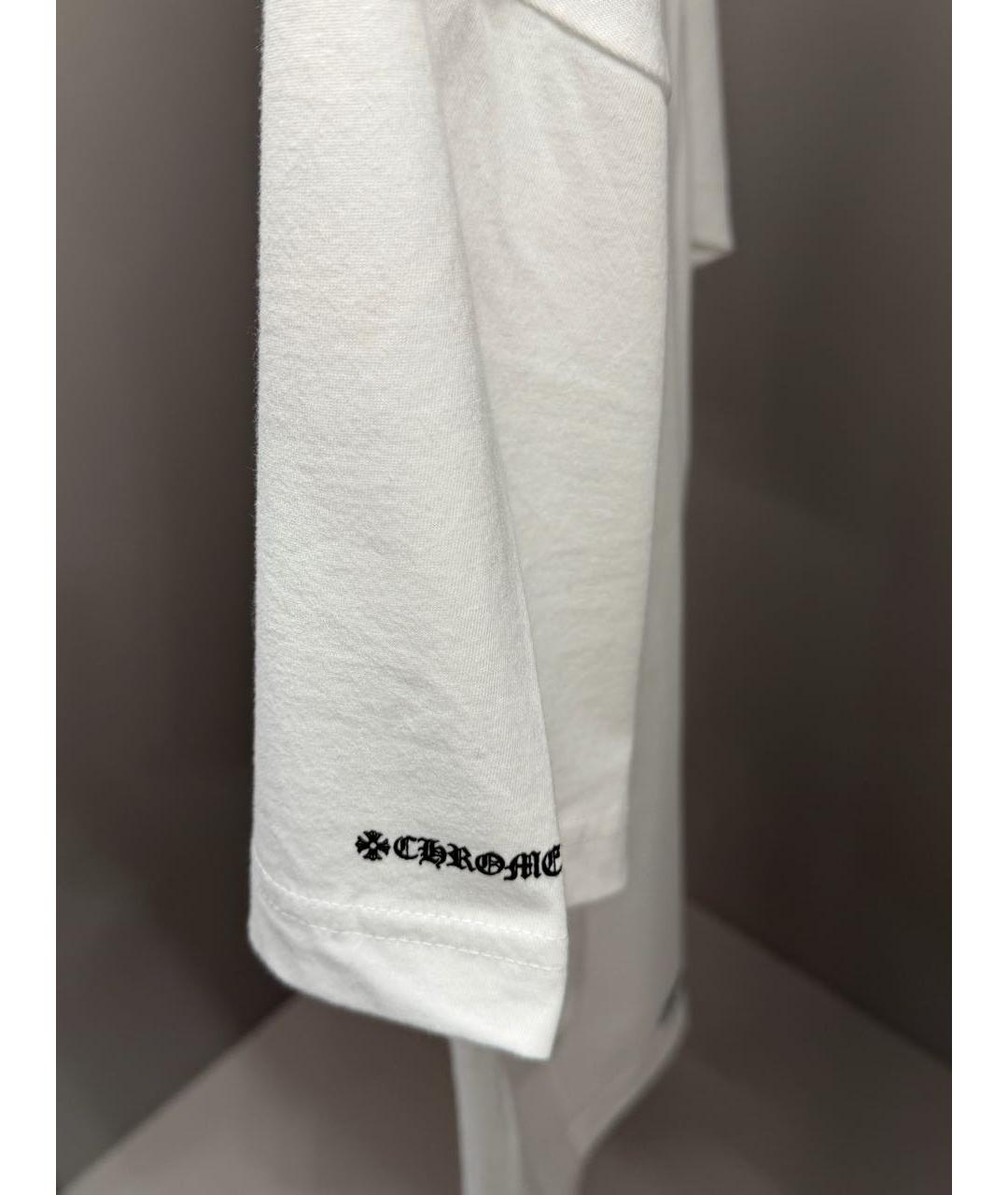 CHROME HEARTS Белая футболка, фото 5