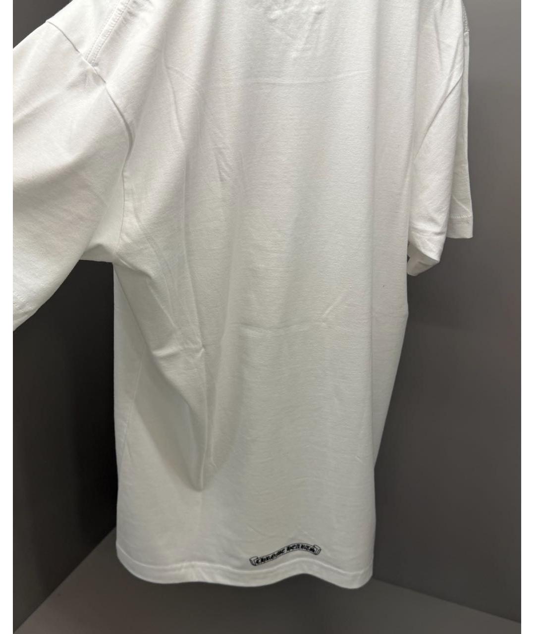 CHROME HEARTS Белая футболка, фото 6