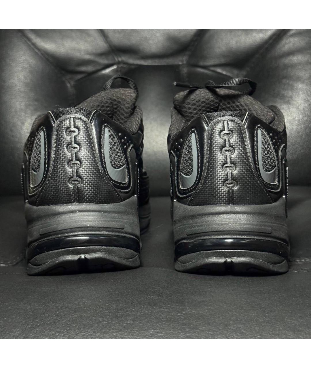 RAF SIMONS Черные текстильные низкие кроссовки / кеды, фото 2