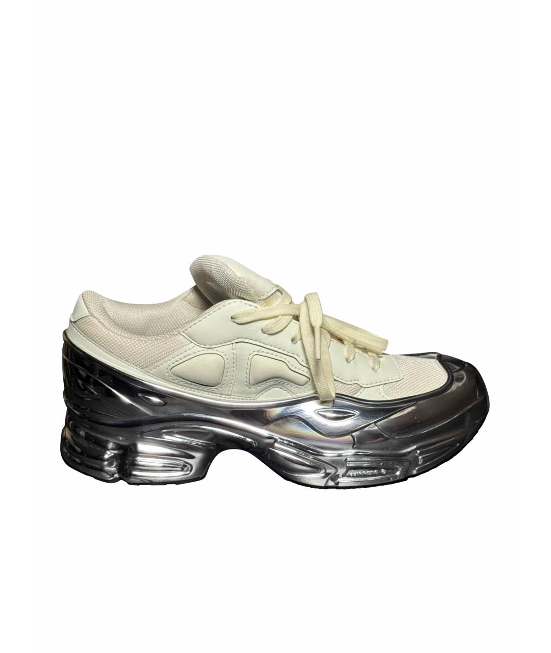 ADIDAS X RAF SIMONS Белые текстильные кроссовки, фото 1