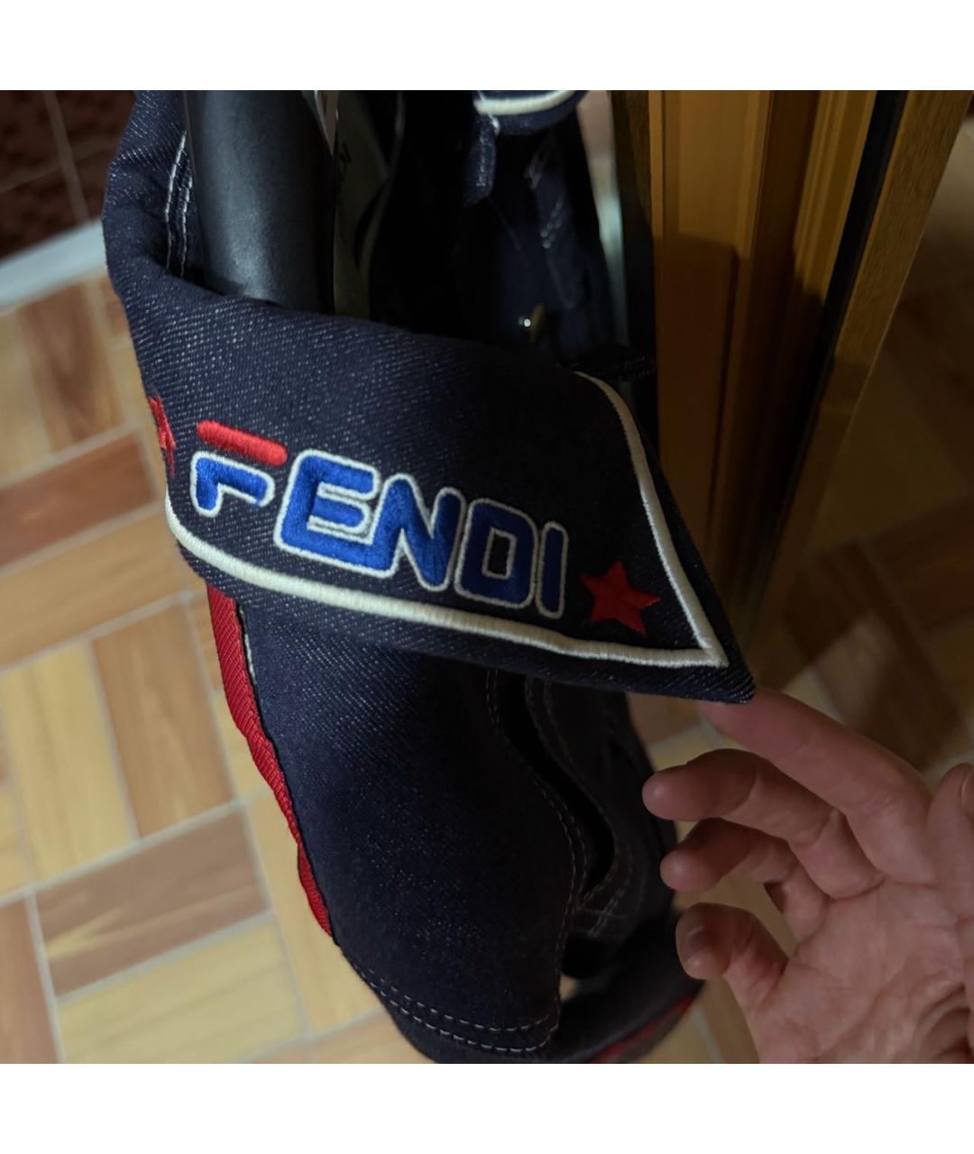 FENDI Мульти деним куртка, фото 3