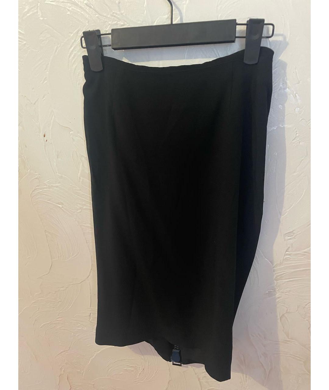 TOM FORD Черная юбка миди, фото 4