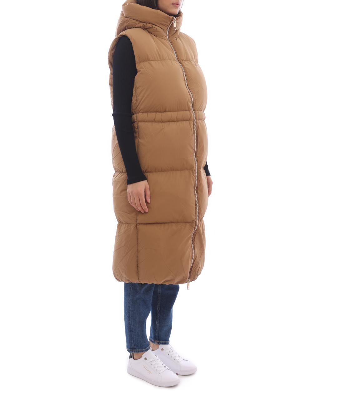 TOMMY HILFIGER Коричневый жилет, фото 4