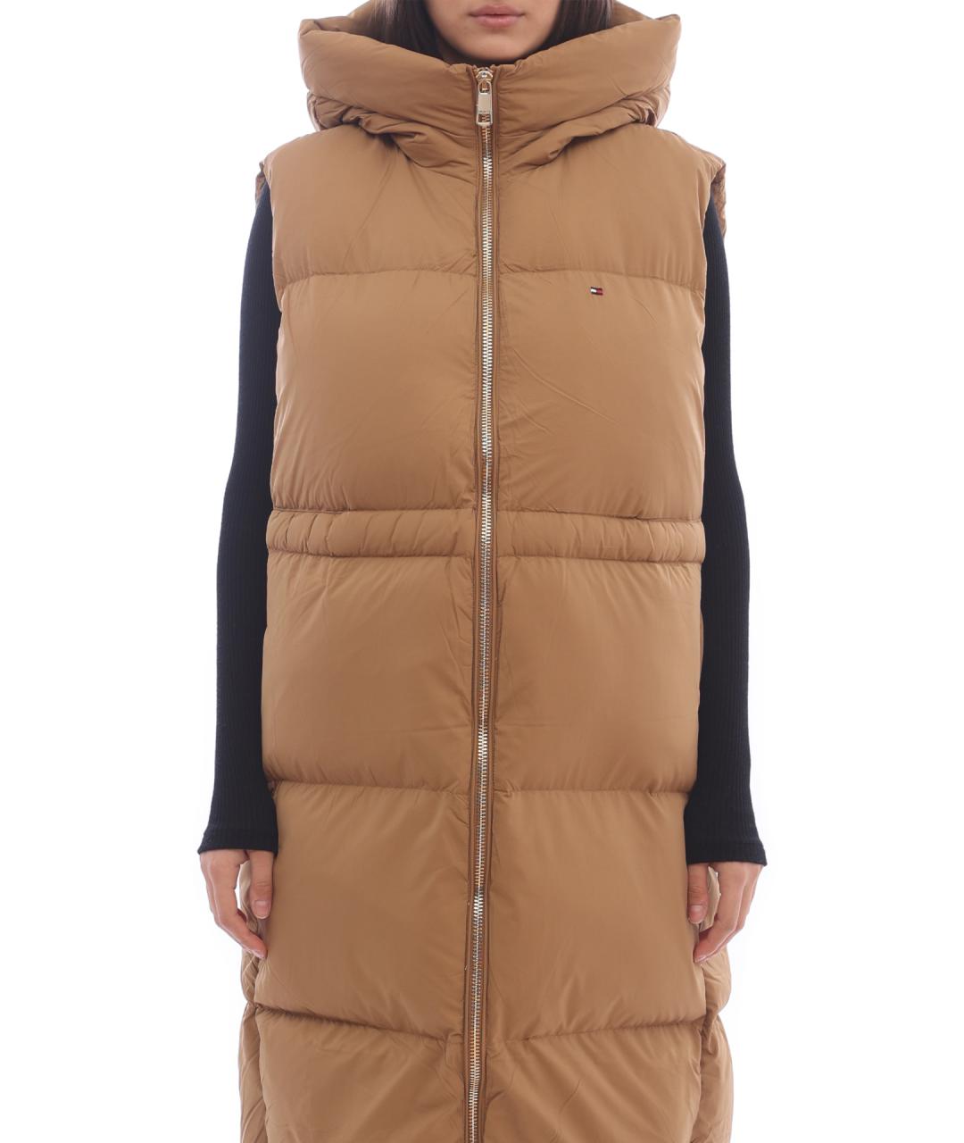 TOMMY HILFIGER Коричневый жилет, фото 2