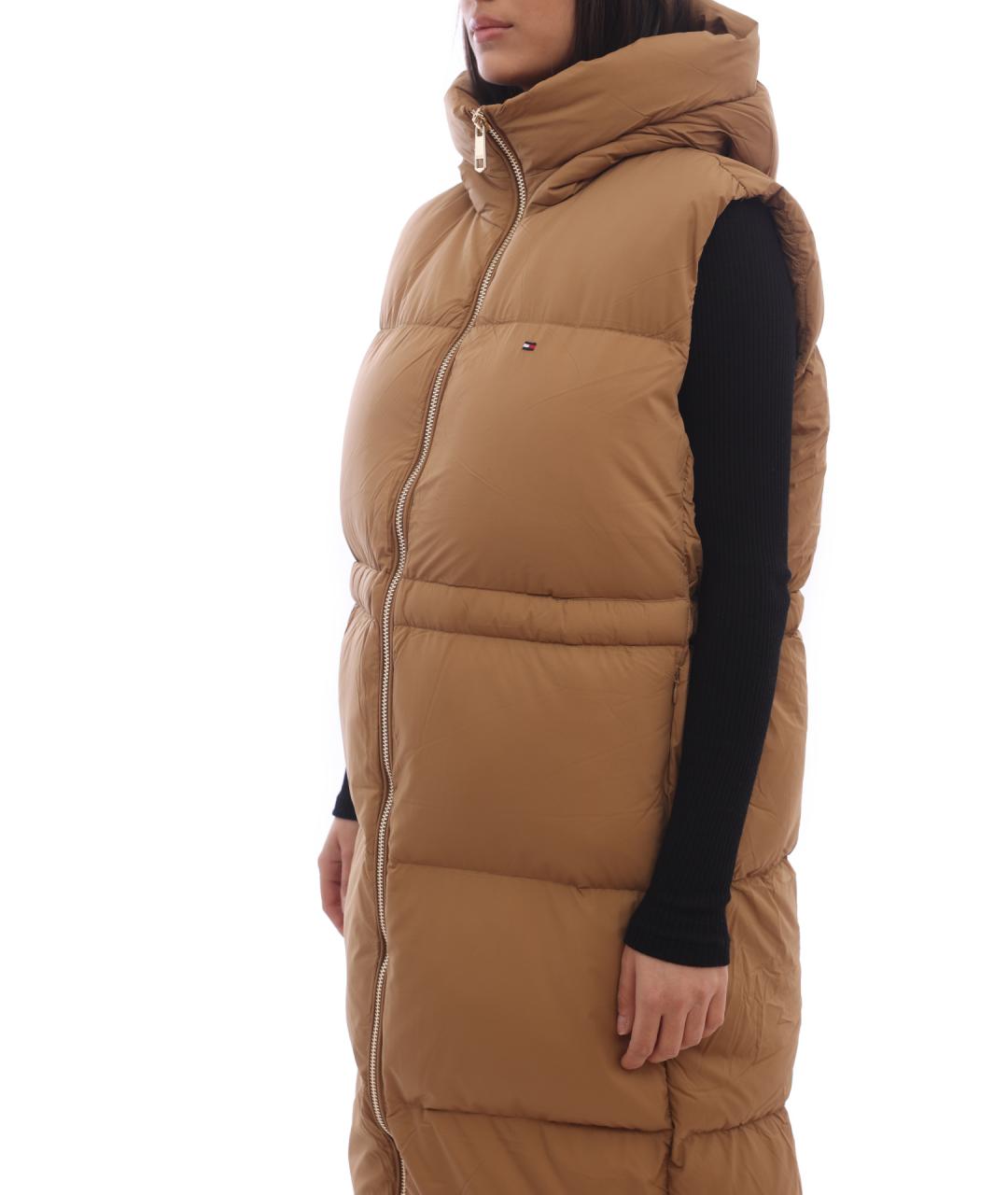 TOMMY HILFIGER Коричневый жилет, фото 3