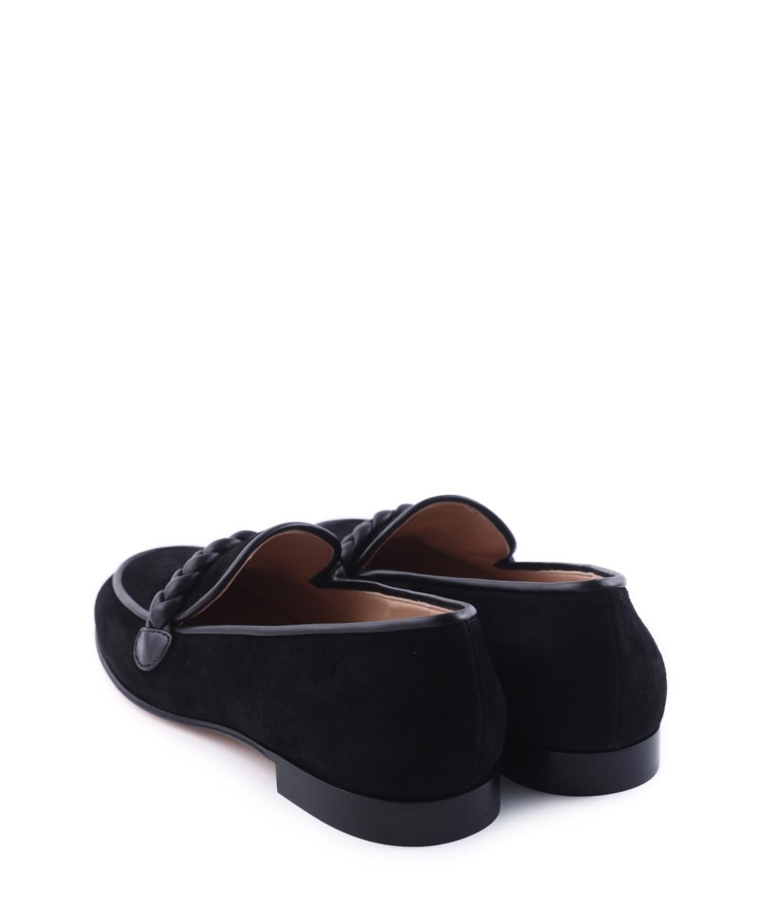 GIANVITO ROSSI Черные лоферы, фото 4
