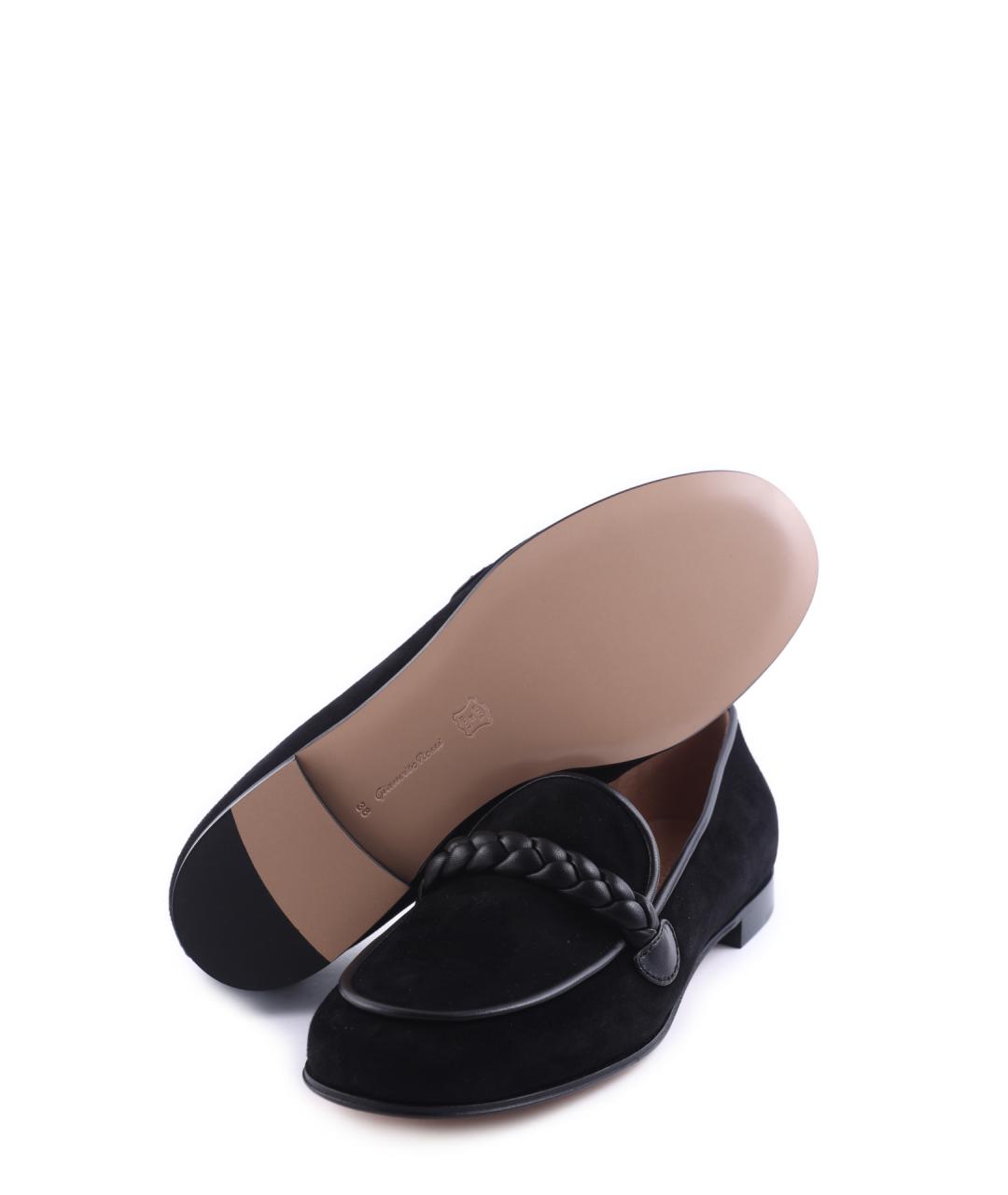 GIANVITO ROSSI Черные лоферы, фото 6