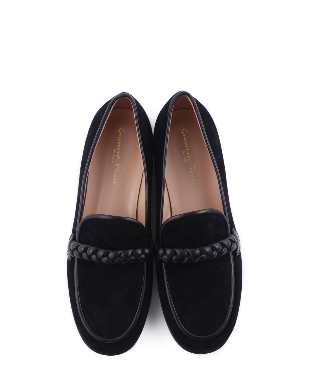 GIANVITO ROSSI Черные лоферы, фото 5
