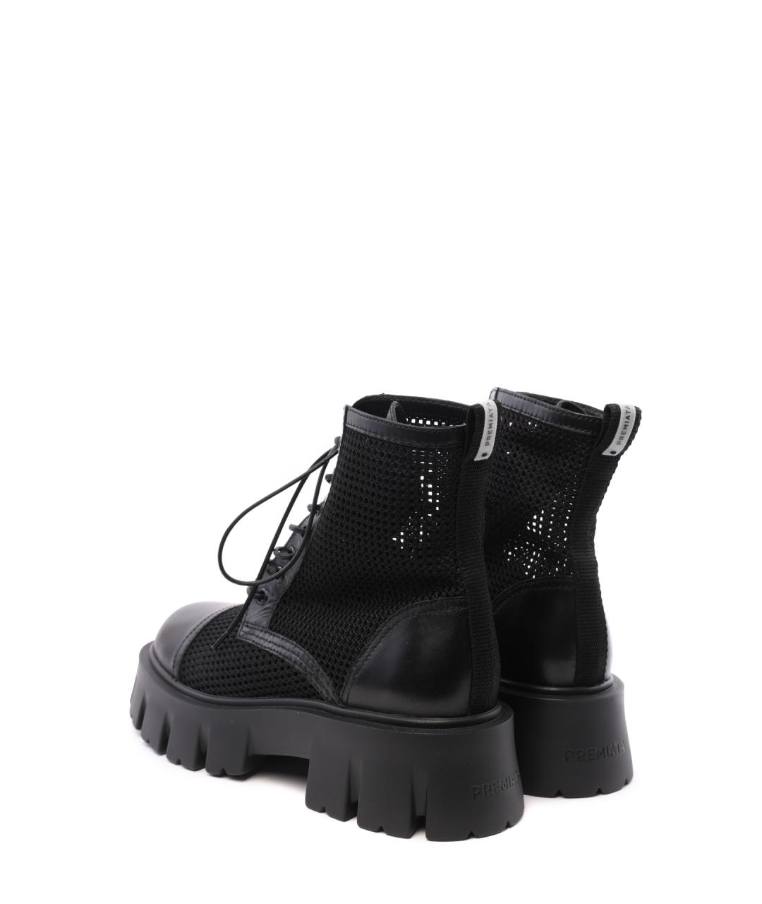 PREMIATA Черные текстильные ботинки, фото 3