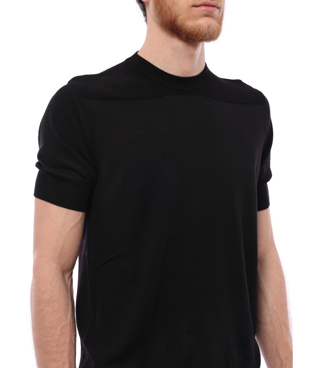 JIL SANDER Черная футболка, фото 5