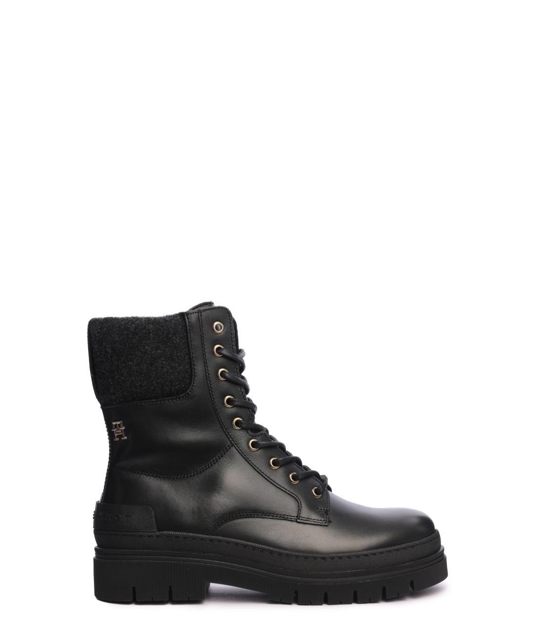 TOMMY HILFIGER Черные ботинки, фото 1