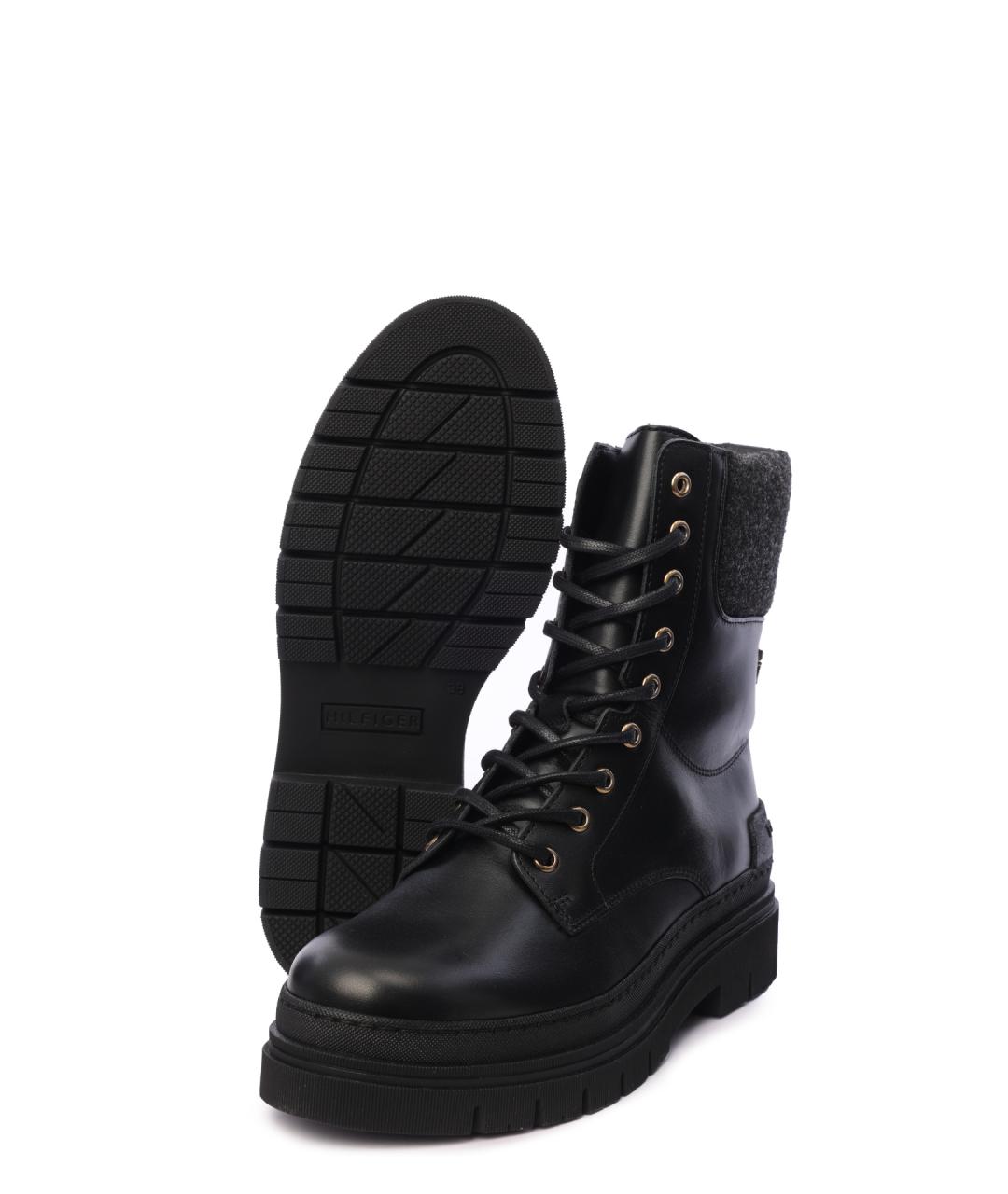 TOMMY HILFIGER Черные ботинки, фото 5