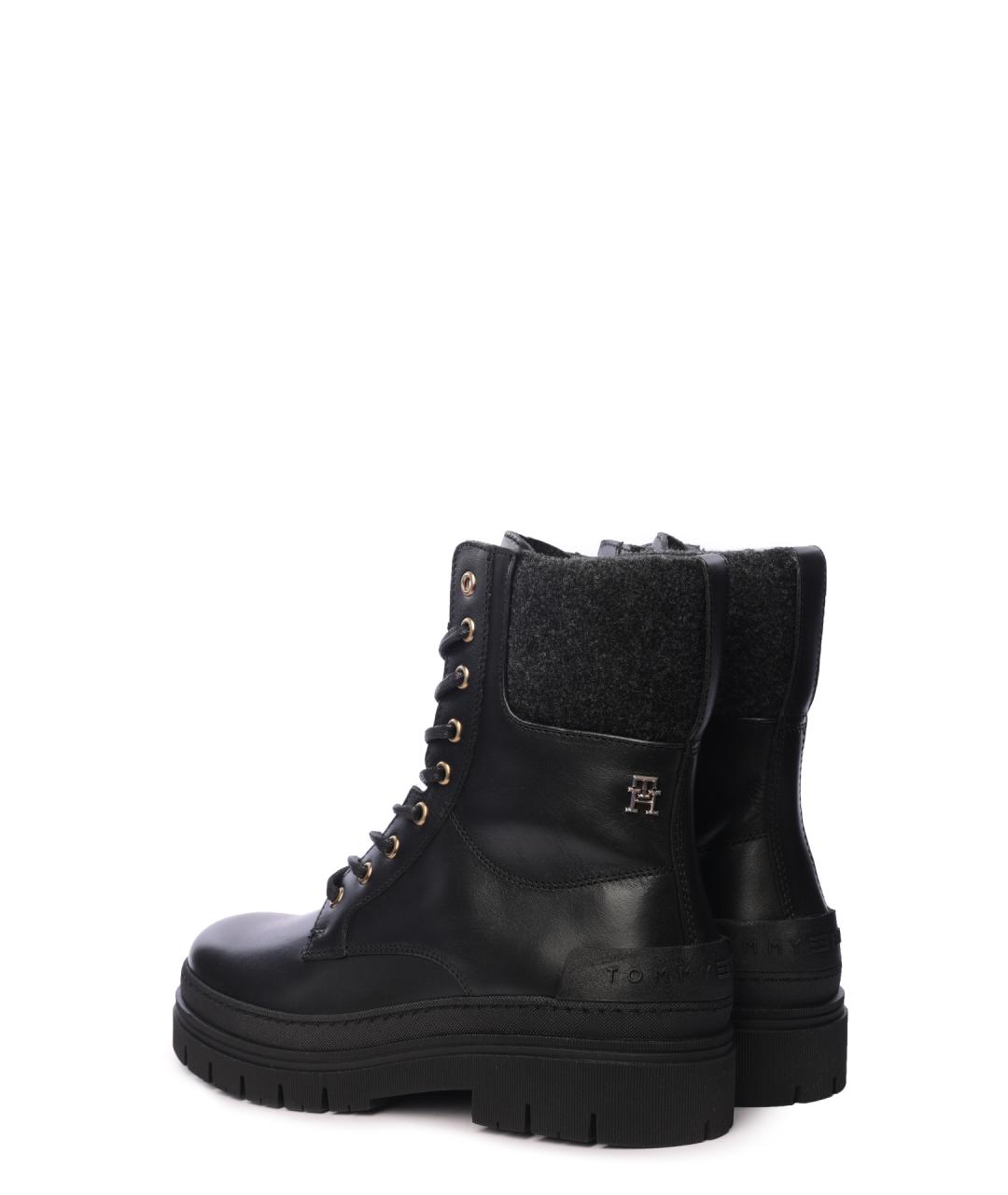 TOMMY HILFIGER Черные ботинки, фото 3