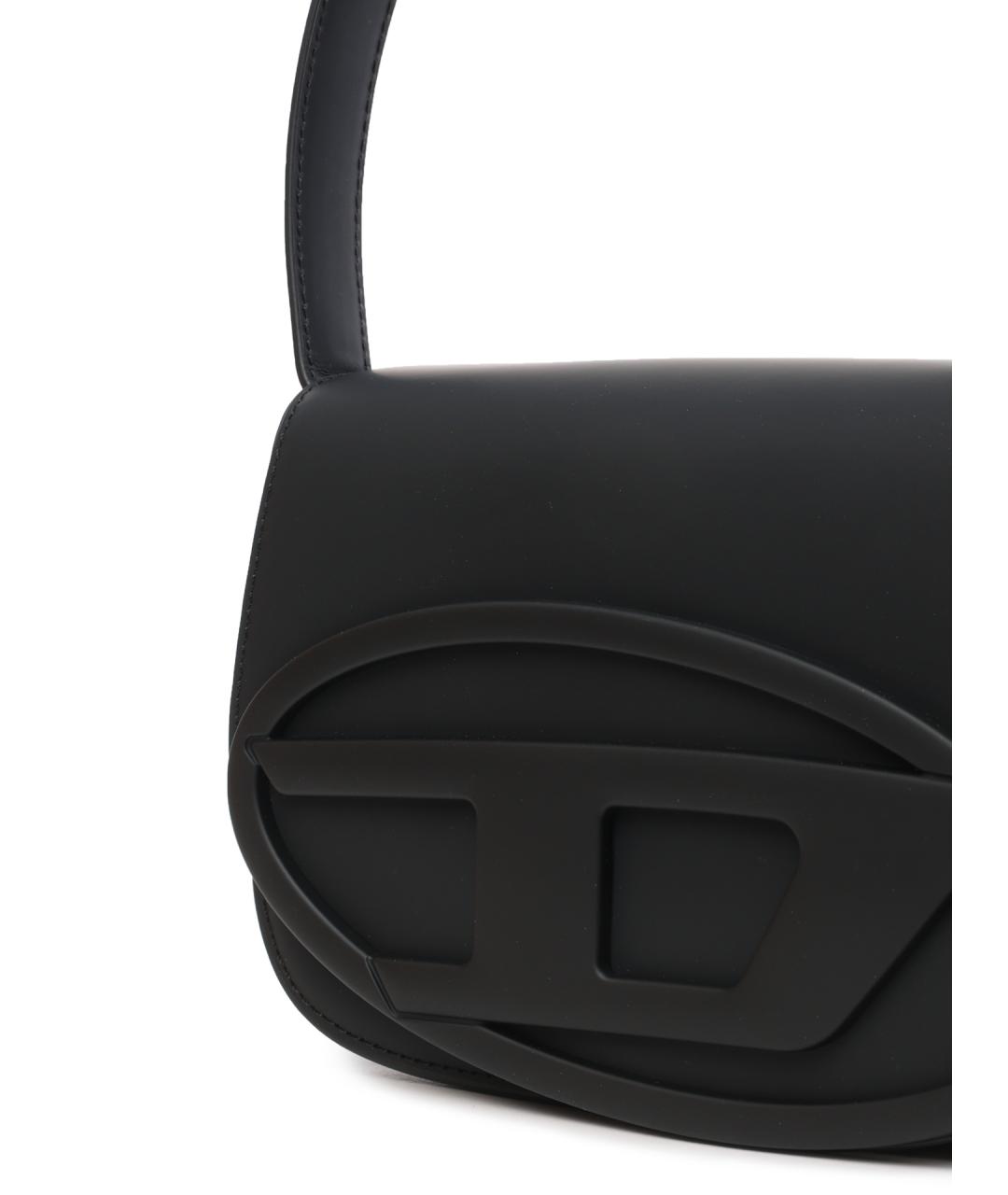 DIESEL Черная сумка через плечо, фото 4