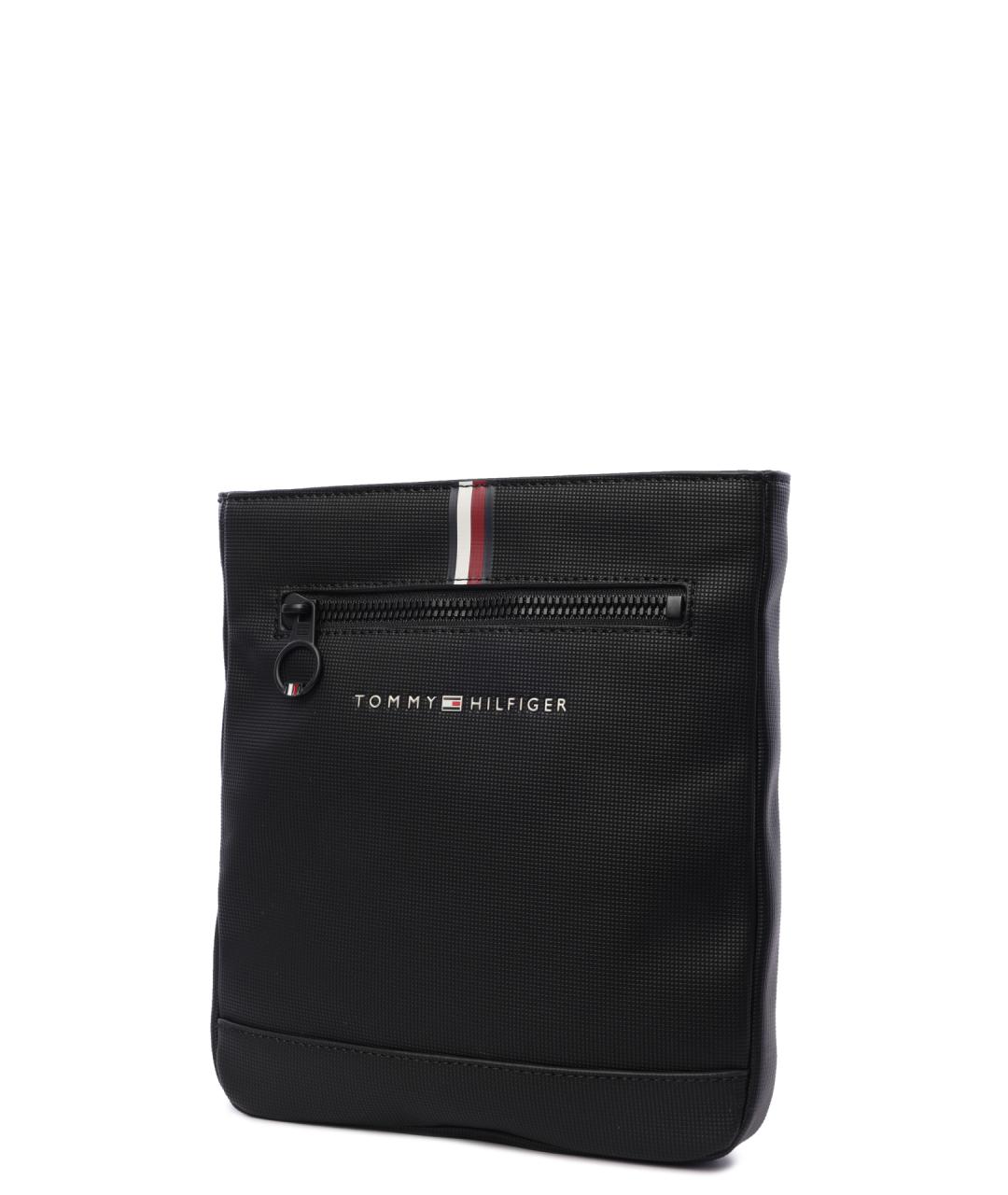 TOMMY HILFIGER Черная сумка на плечо, фото 2