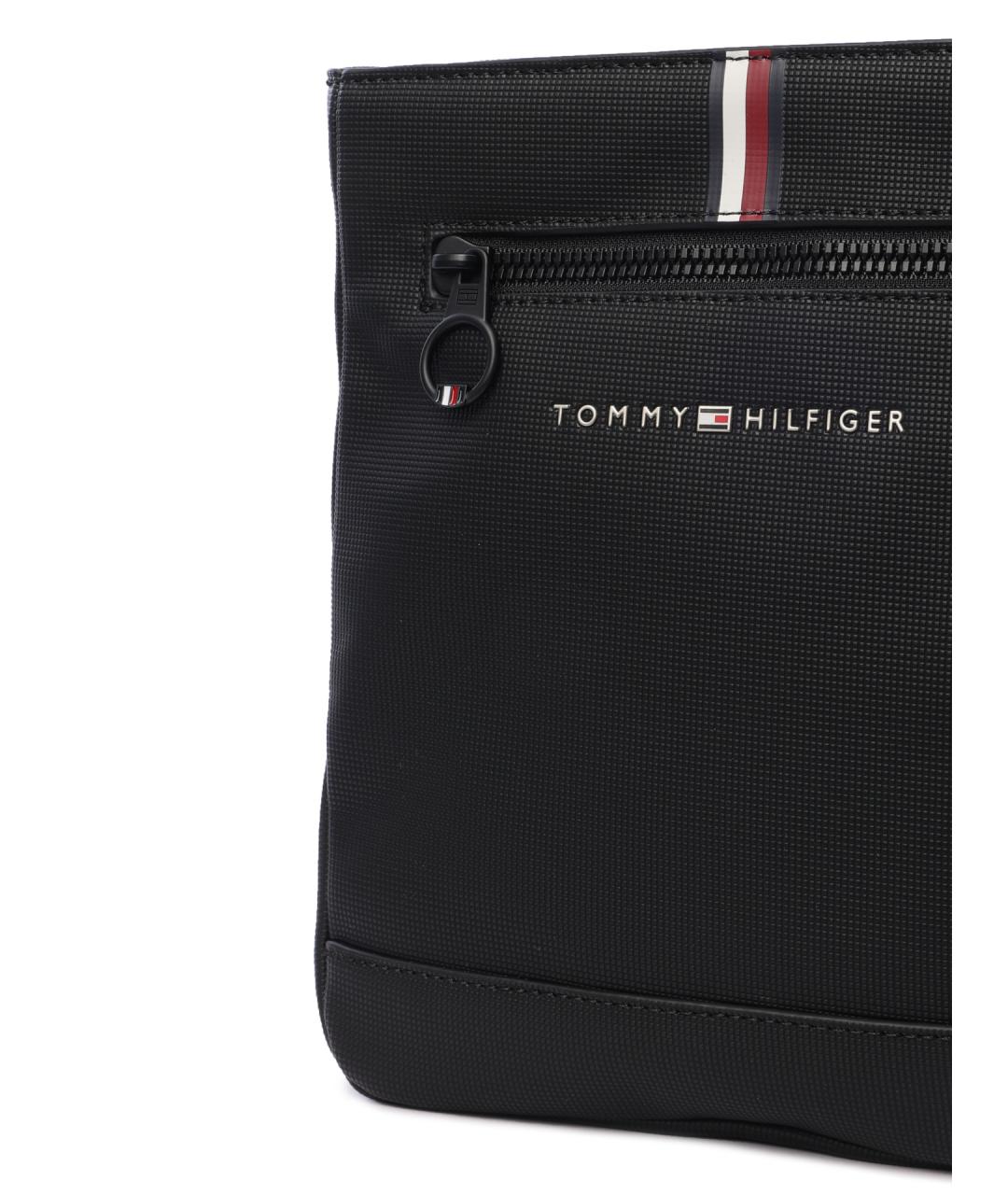 TOMMY HILFIGER Черная сумка на плечо, фото 4