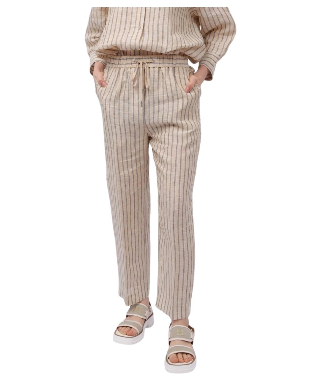 PESERICO Мульти прямые брюки, фото 1