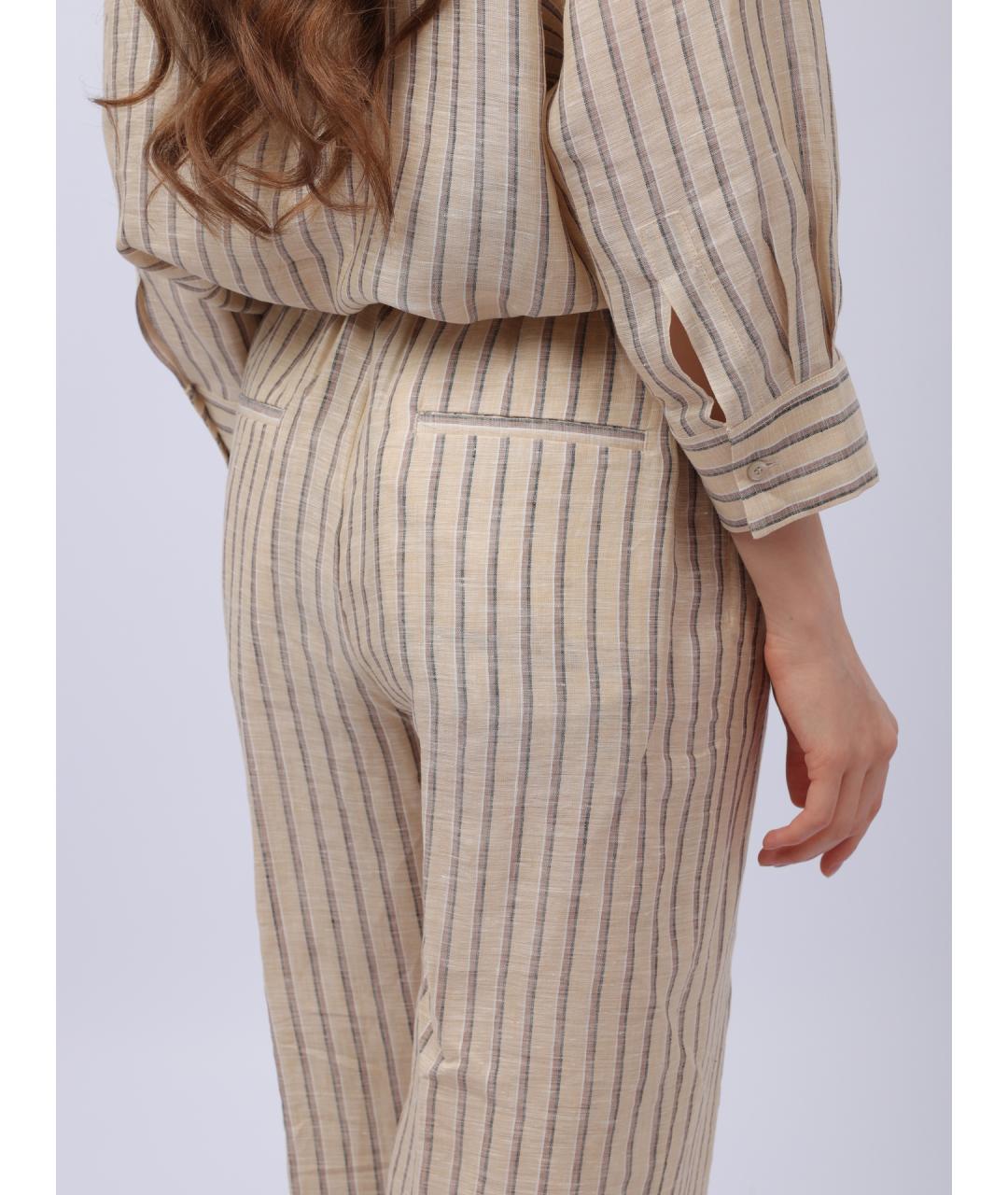 PESERICO Мульти прямые брюки, фото 6