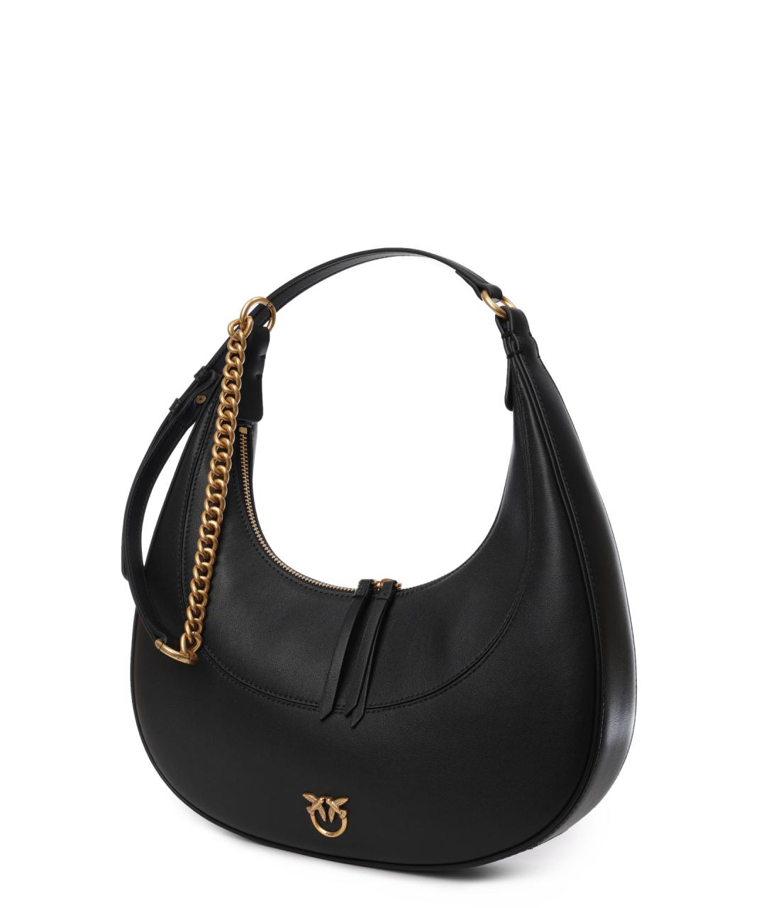 PINKO Черная сумка через плечо, фото 2