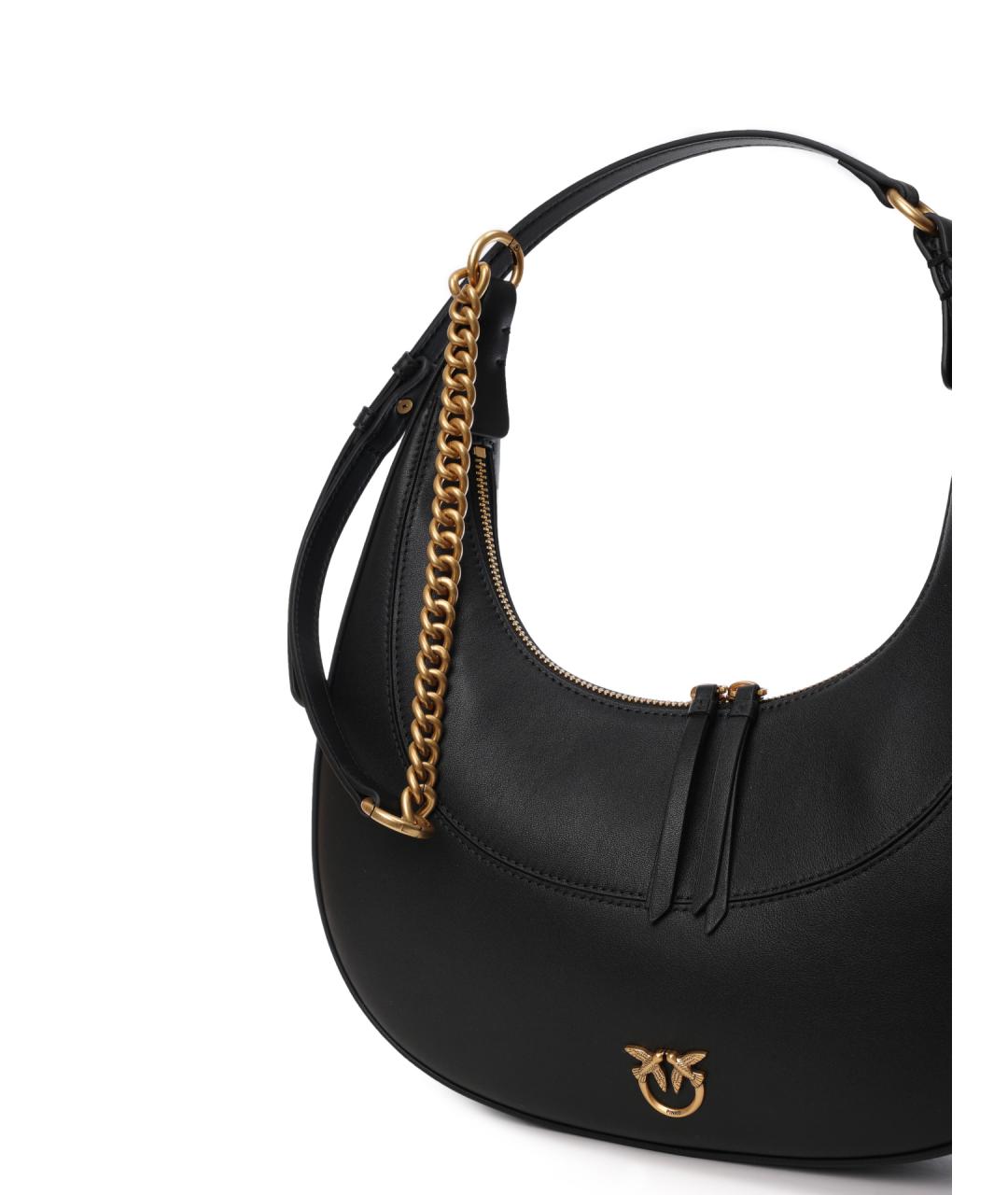 PINKO Черная сумка через плечо, фото 4