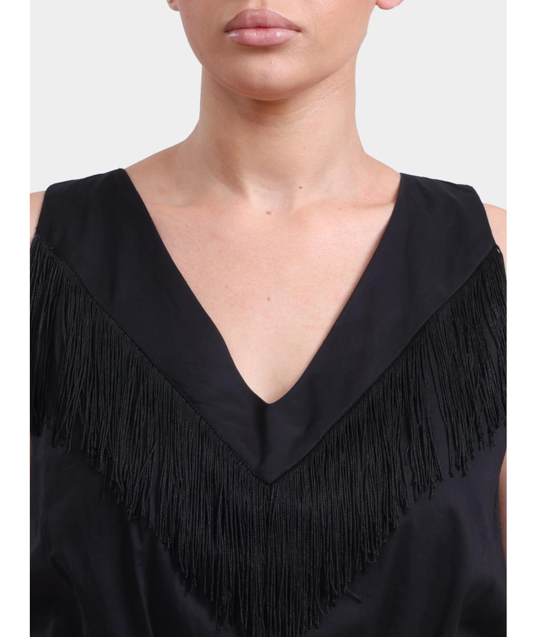 PINKO Черное повседневное платье, фото 3