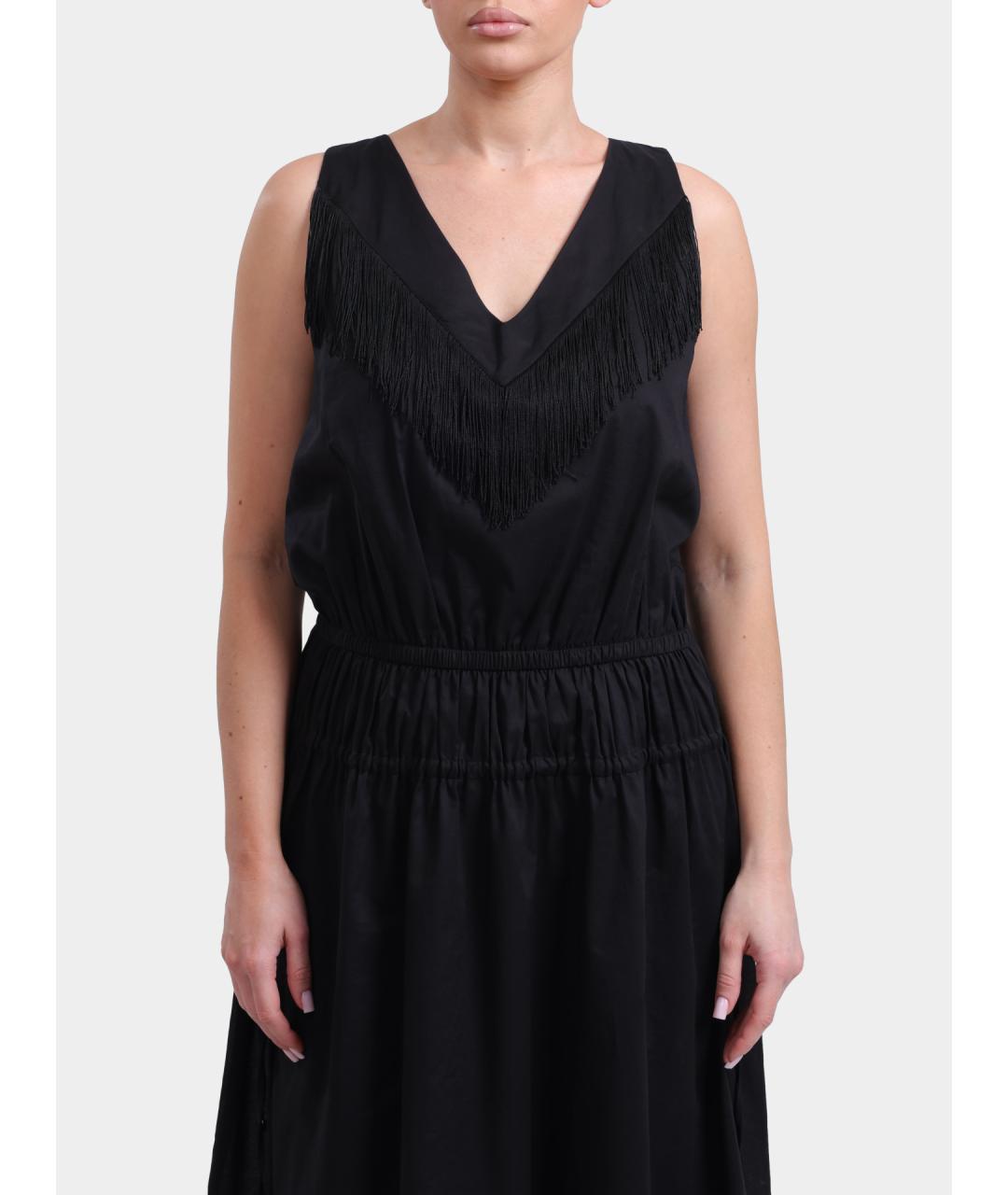 PINKO Черное повседневное платье, фото 2