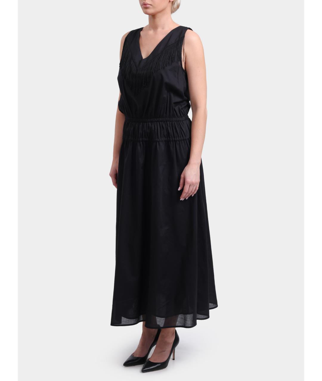 PINKO Черное повседневное платье, фото 4