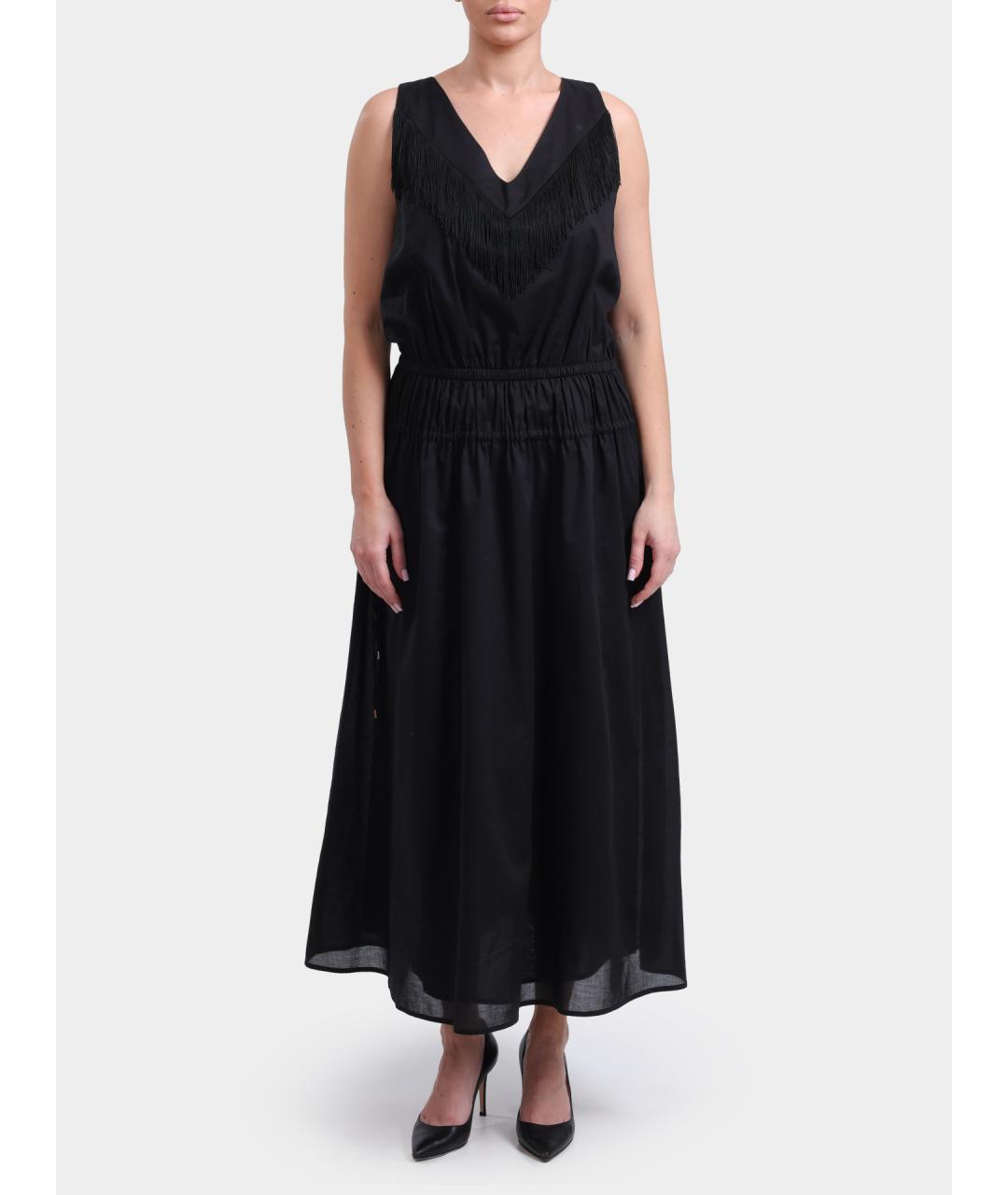 PINKO Черное повседневное платье, фото 6