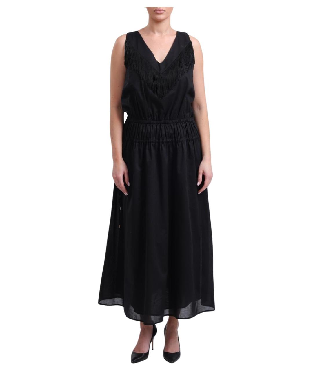 PINKO Черное повседневное платье, фото 1