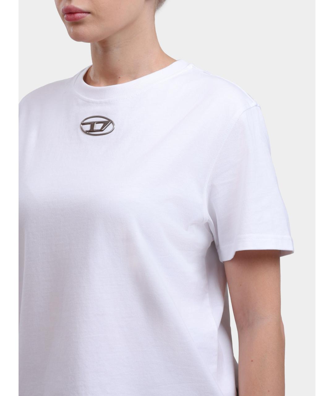 DIESEL Хлопковая футболка, фото 4