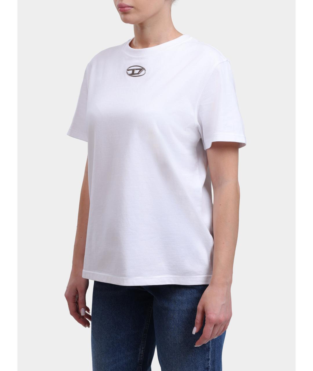 DIESEL Хлопковая футболка, фото 3