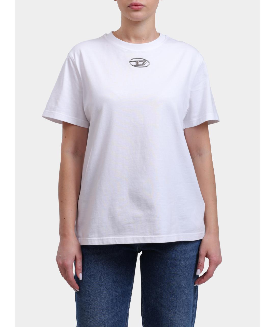 DIESEL Хлопковая футболка, фото 6