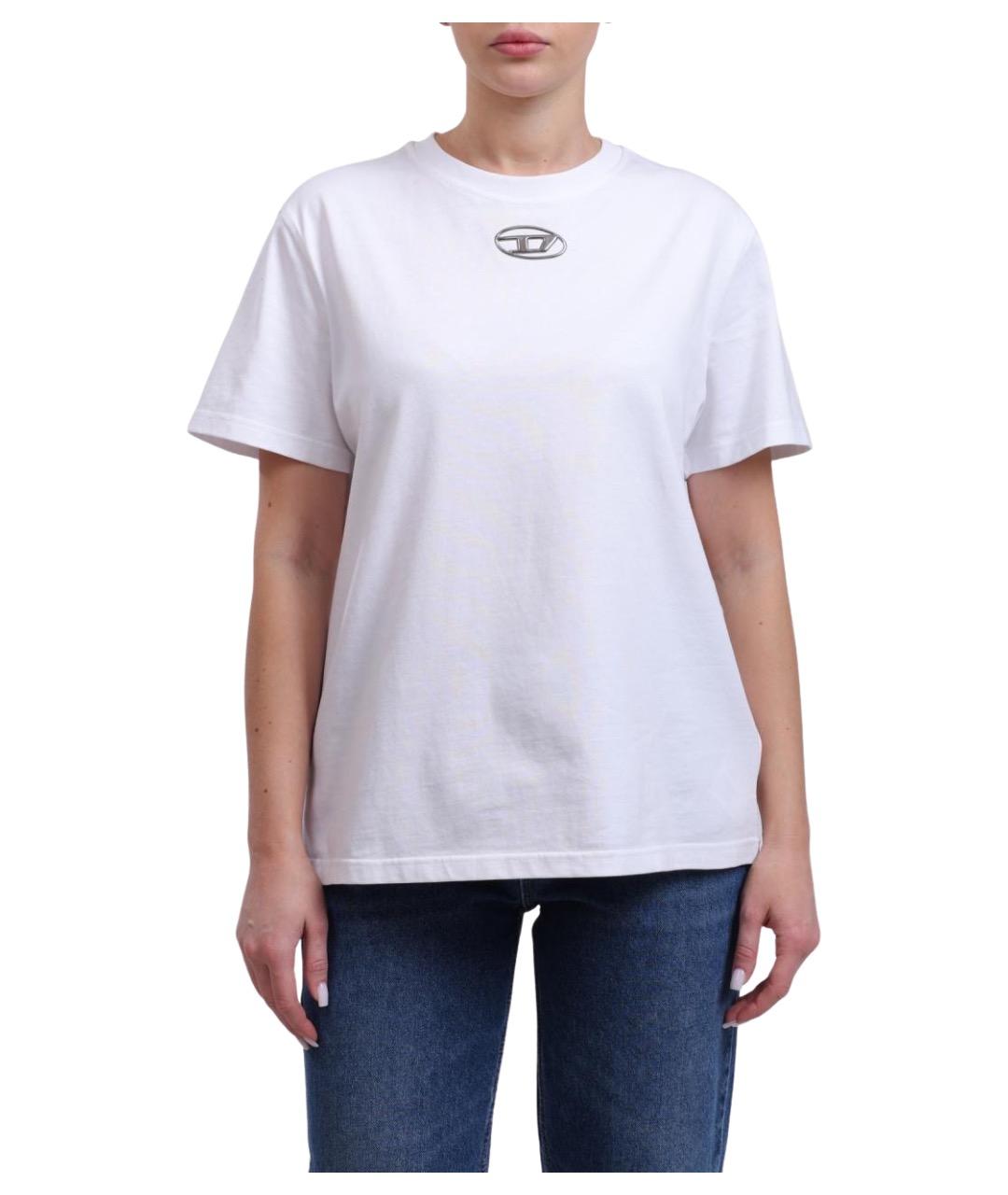 DIESEL Хлопковая футболка, фото 1