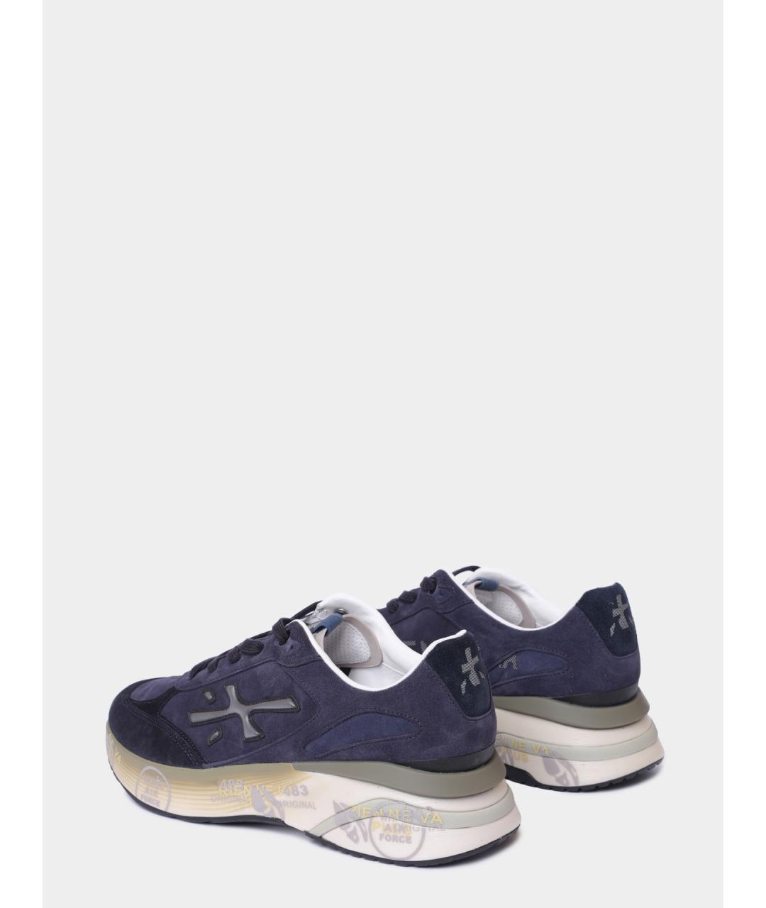 PREMIATA Замшевые низкие кроссовки / кеды, фото 5