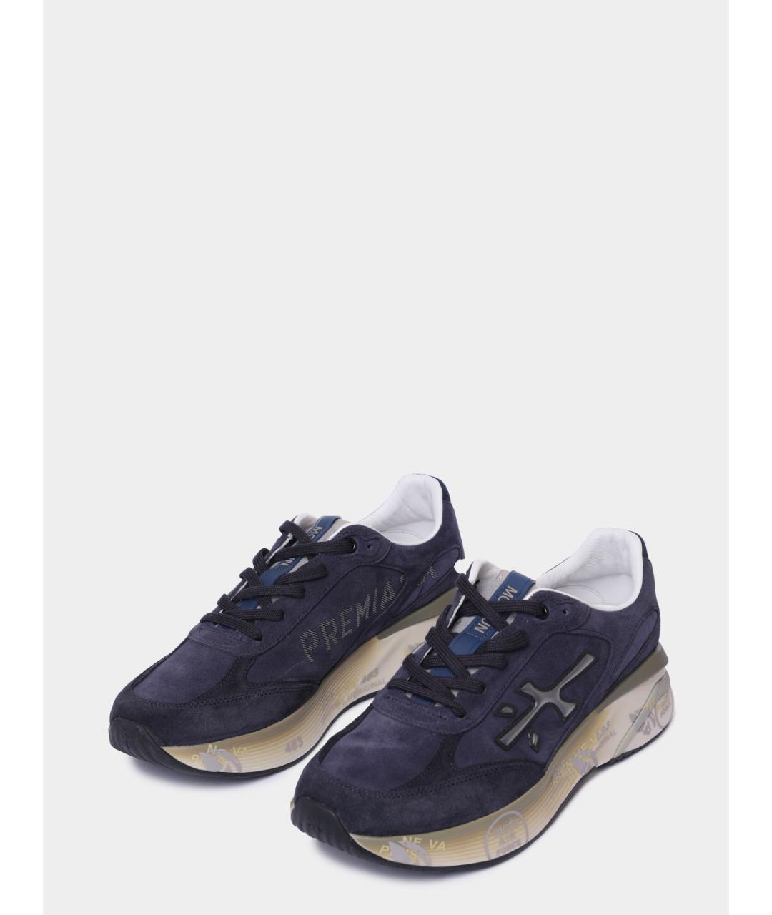 PREMIATA Замшевые низкие кроссовки / кеды, фото 2