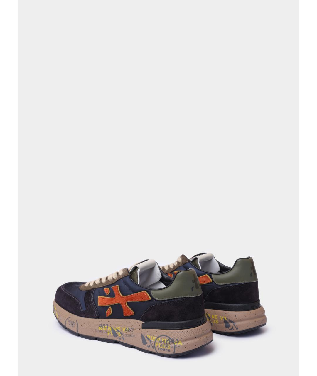 PREMIATA Мульти замшевые низкие кроссовки / кеды, фото 5